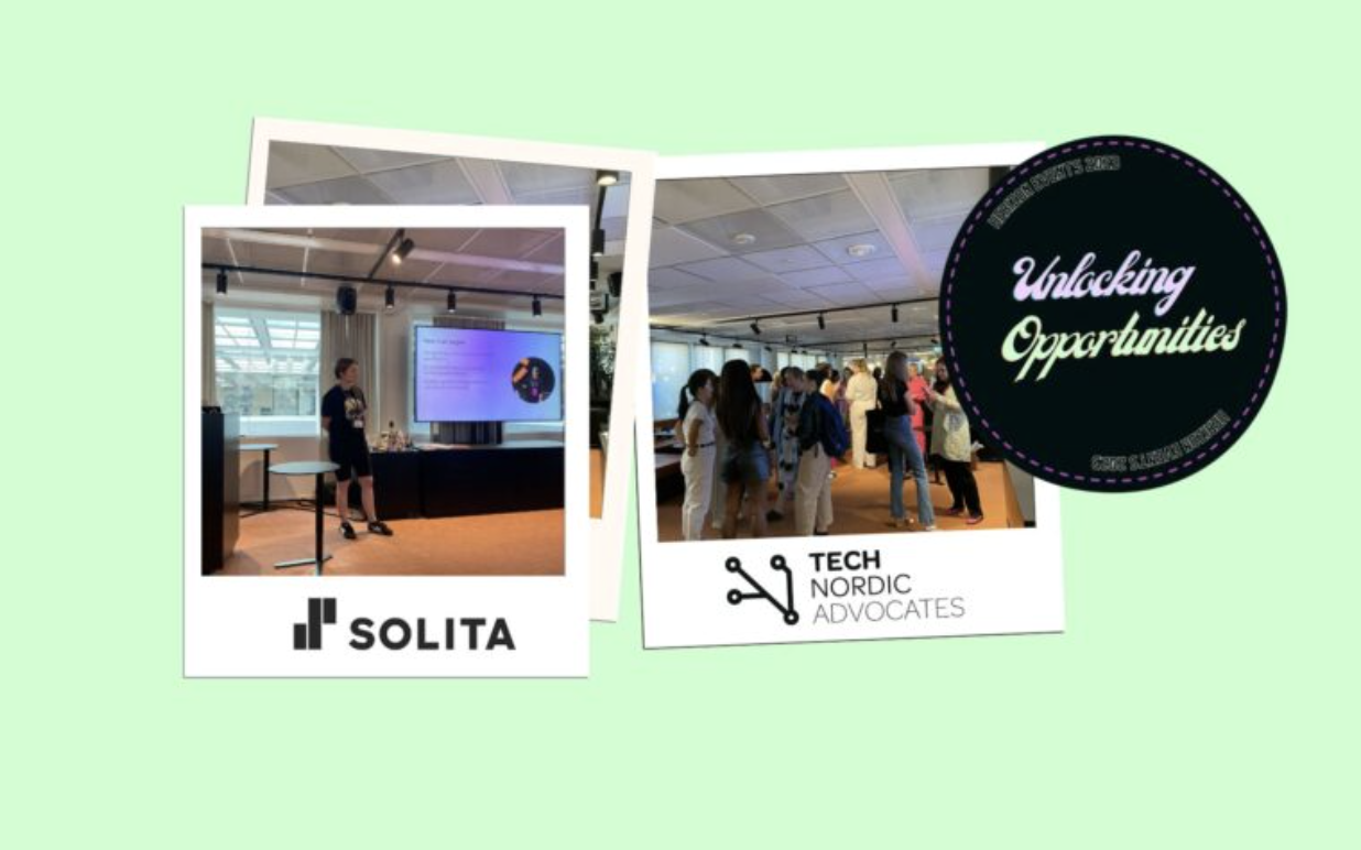 Herizon x Tech Nordic Advocates event at Solita’s office​