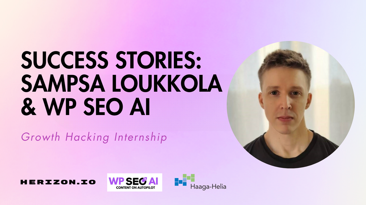 Success Stories: Sampsa Loukkola & WP SEO AI