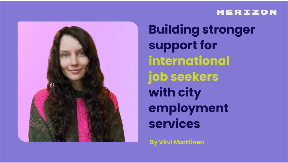 Building stronger support for international job seekers with city employment services