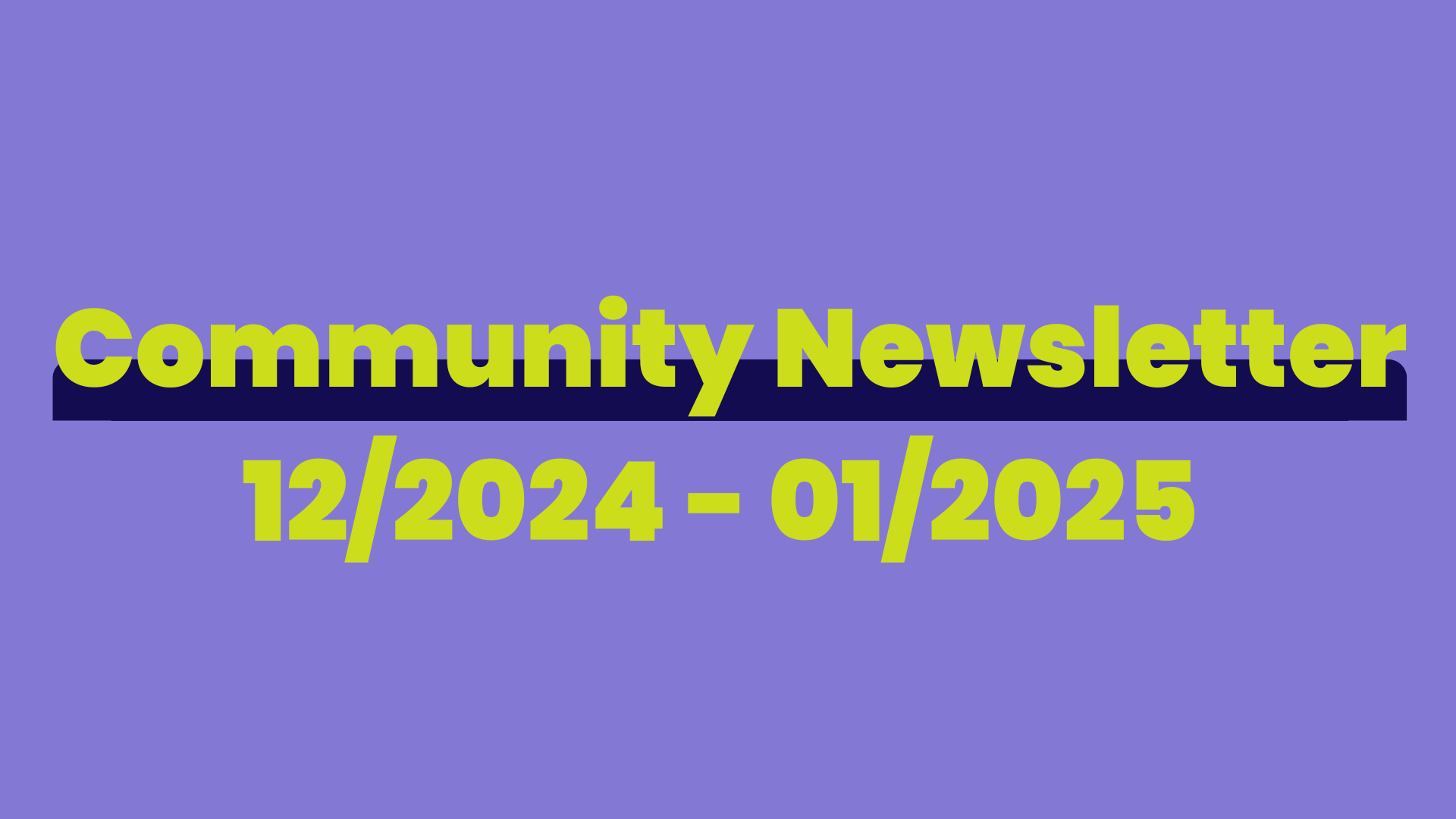 Herizon Community Newsletter 12/2024 – 01/2025