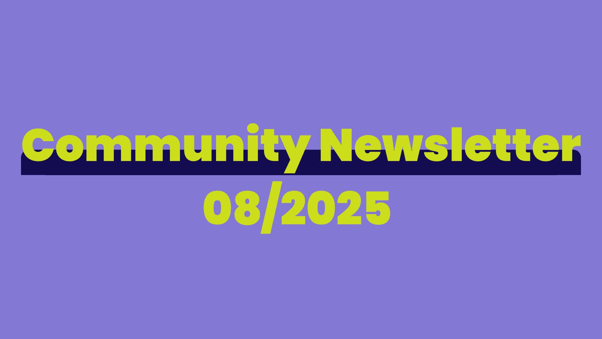 Herizon Community Newsletter 8/2025
