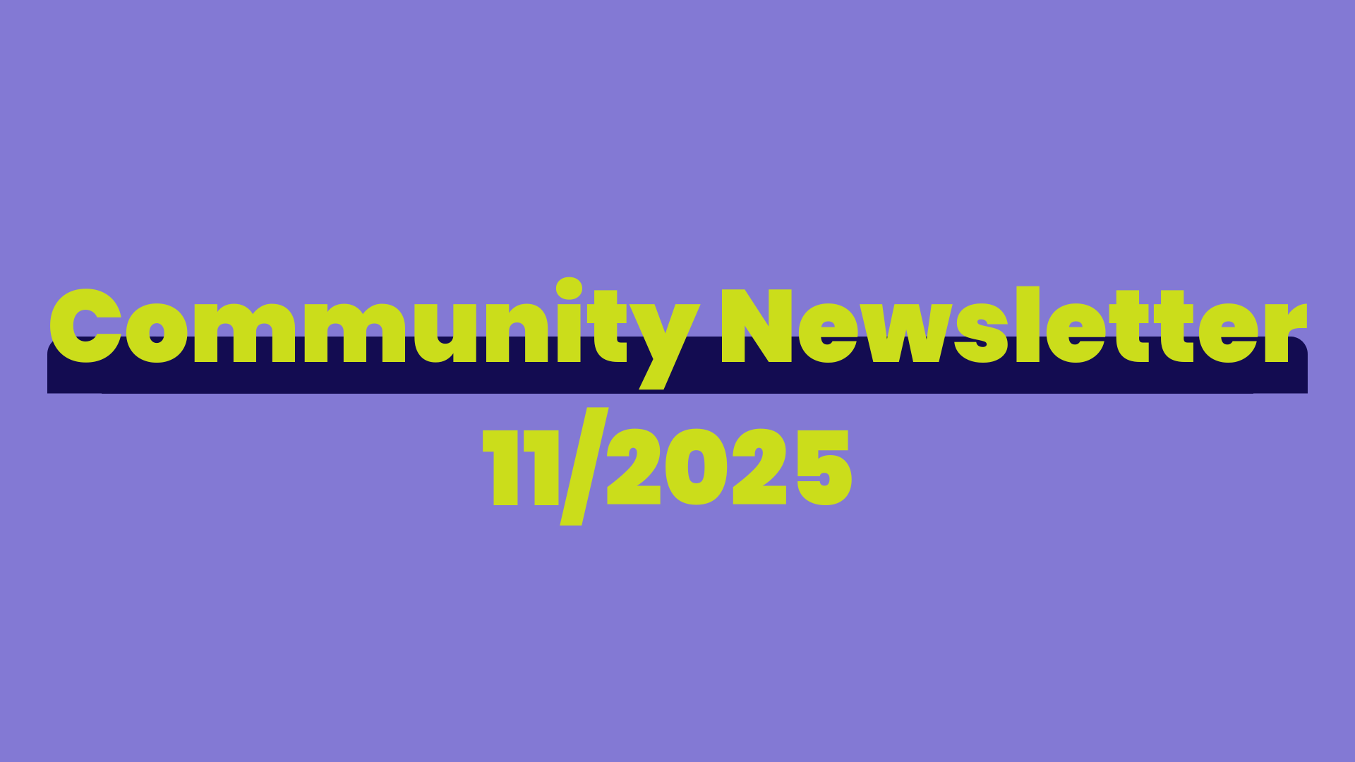 Herizon Community Newsletter 11/2025