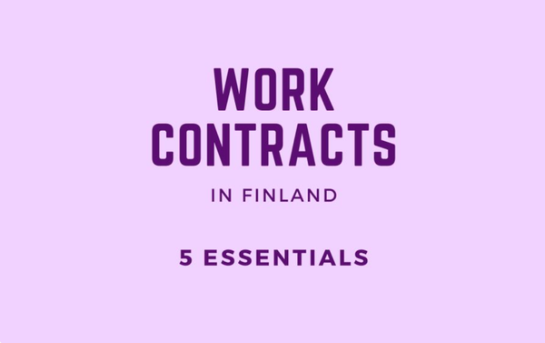 Let's talk about work contracts