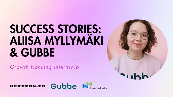 Success Stories: Aliisa Myllymäki & Gubbe